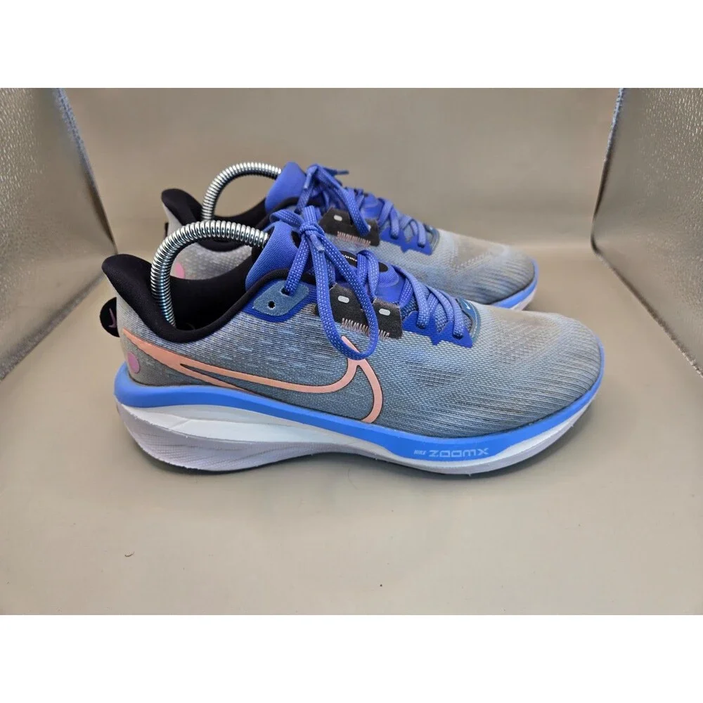 Nike Vomero 17 Shoes Women's 9 Royal Pulse Hyper Road Running Athletic Sneakers